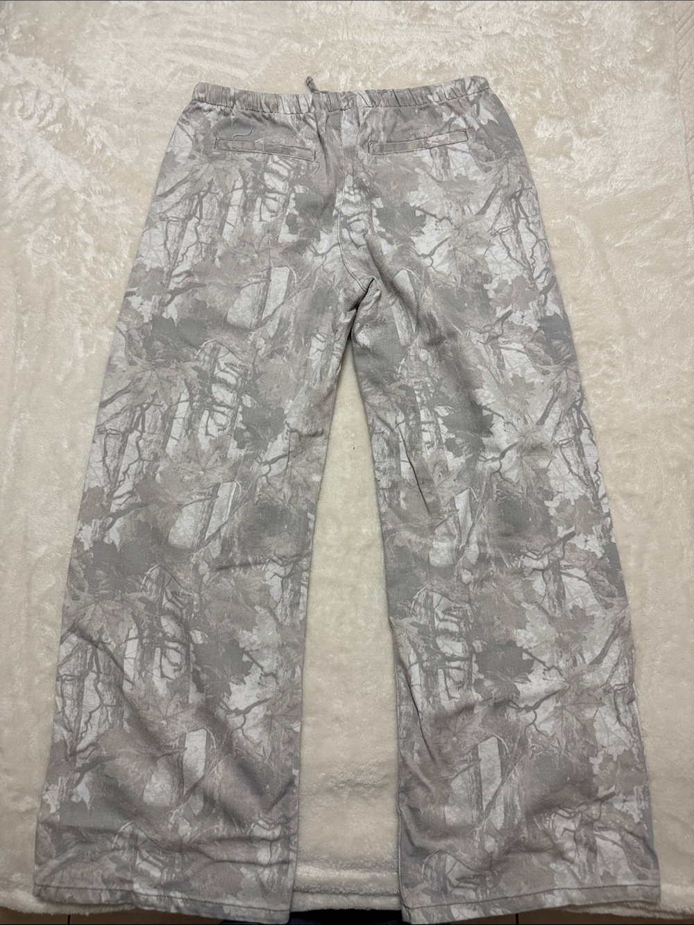Vanilla Star Gray Camouflage Drawstring Joggers - Picture 3 of 3